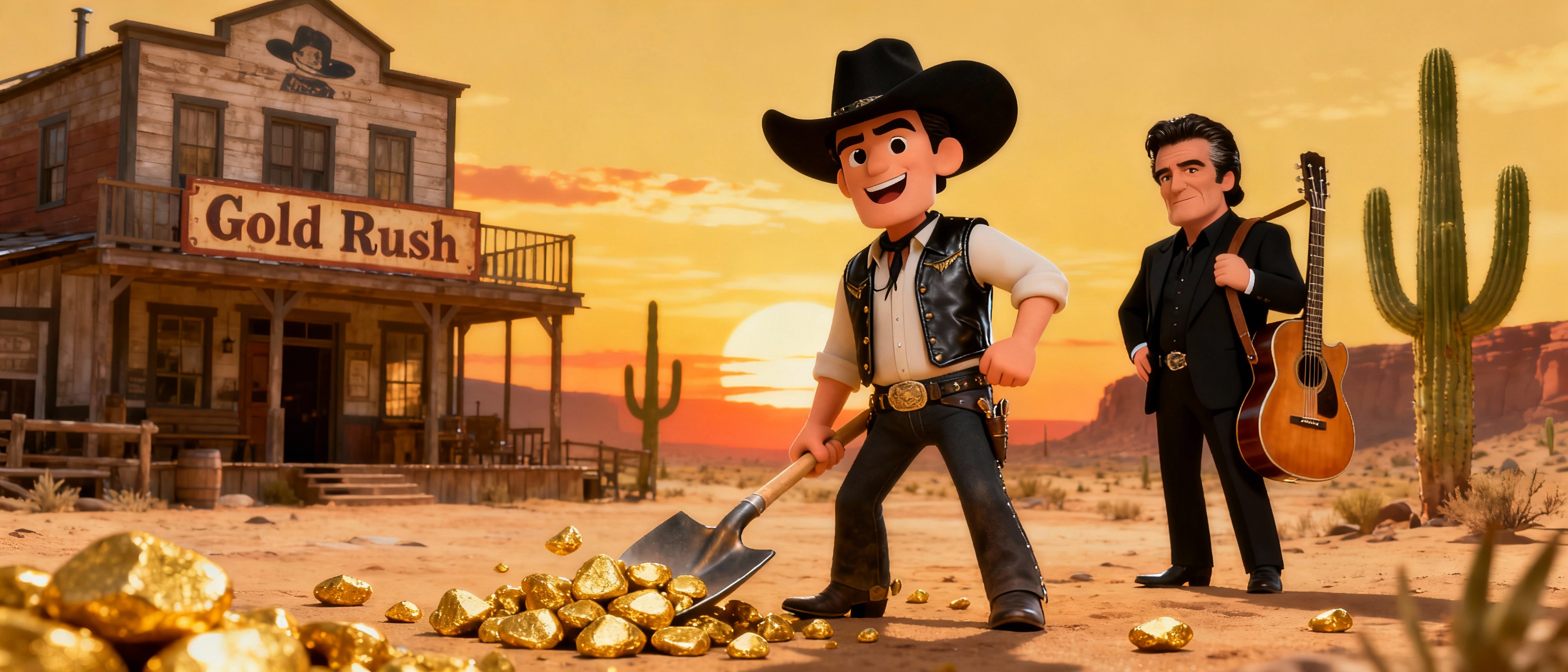 Gold Rush with Johnny Cash